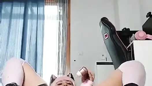 Mendorong Diriku Sendiri ke Batas Saya || Gara-gara nggak tahan lagi, aku nggak bisa nolak!!