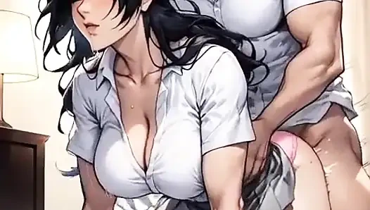 Kız arkadaşımı ve öğretmenimi okuldan sonra sikiyorum