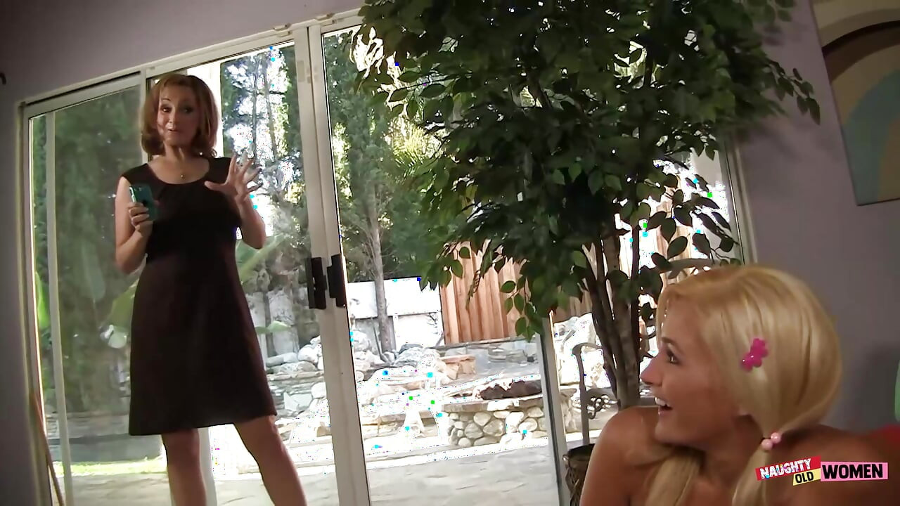 Rebecca Bardoux loves using her girl Kaycee Brooks and another guy as sex toys