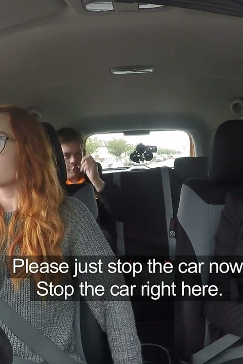 Fake Driving School - Gorgeous Redhead Ella Hughes Begs Examiner for a Chance in Hardcore Sex Video