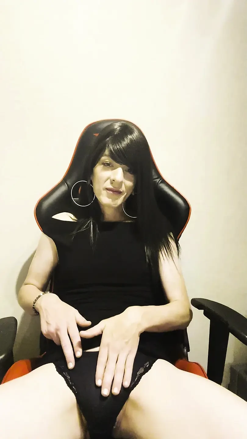 Trans Mum Shows You Her Big Cock