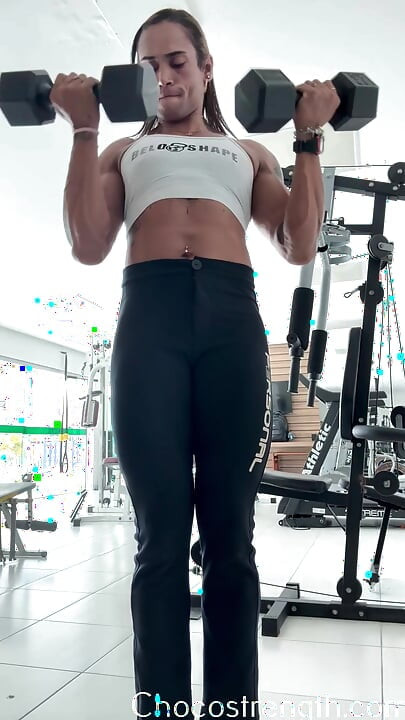Seduced by Sweaty Muscle
