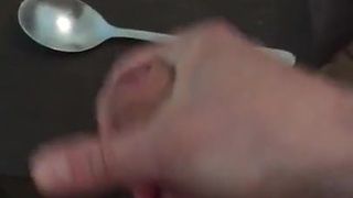 Who wants a spoon of cum ?