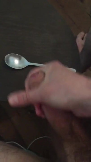 Who wants a spoon of cum ?