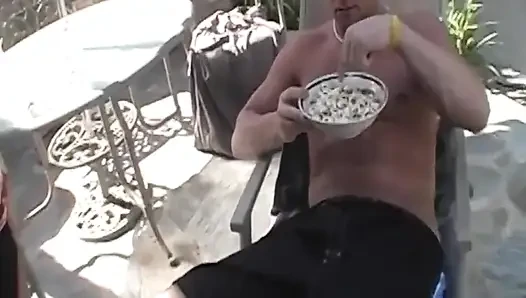 Busty Blonde MILF Dripping Cum After Intense Pounding