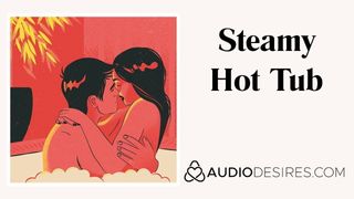 Паровая горячая ванна (эротическая аудио-история с водоворотом, сексуальная АСМР), эро