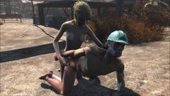 Fallout 4, aventure sexuelle dans Katsu, chap. 2, peinture