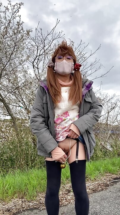 No175 Taking a break at cherry blossom viewing