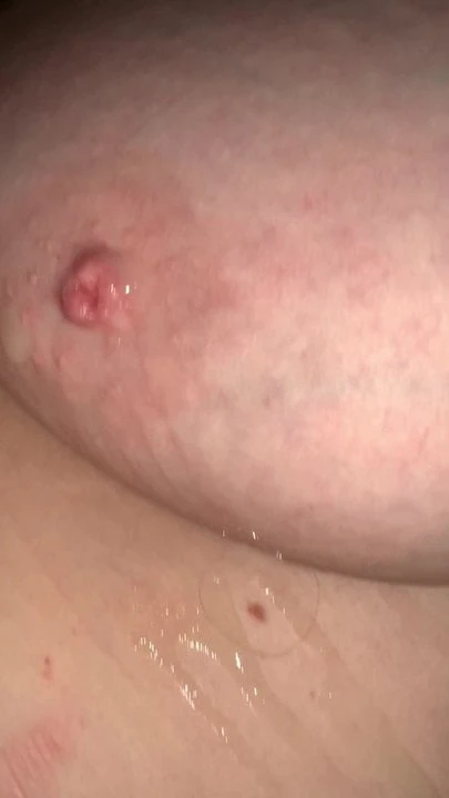 Cum on my tits