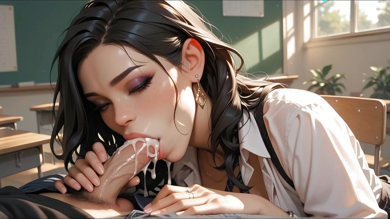 ماري ترتدي زي معلمة في الفصل (pleasuresex16)