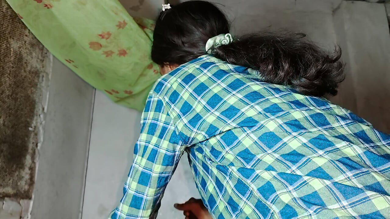 After a long time hard sex with loud moaning with Virgin college girl