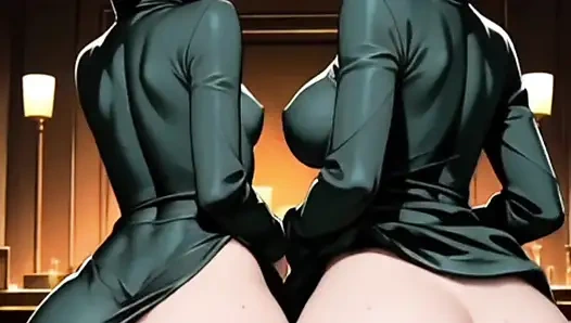 Hentai anime - Zwei sehr heiße stiefschwestern