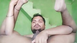 Indian Boy Shows Asshole