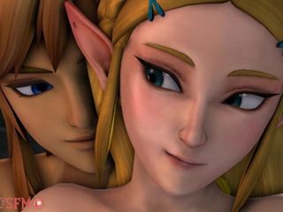 Link creampies princesse Zelda