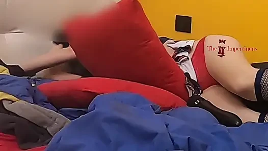 Whip a beatiful ass with flogger, crop - BDSM SPANKING - part1