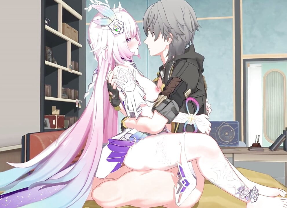 Honkai Star Rail - Cyrene X Caelus sex pasional - animație 3D Hentai