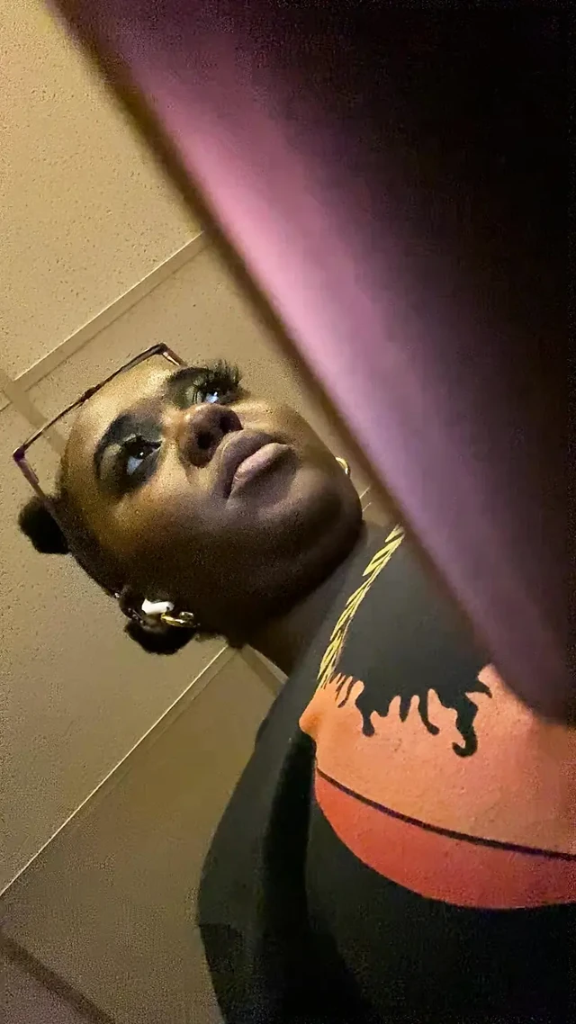The young busty titted black girl at work sends you this naughty video for boobie tuesday!
