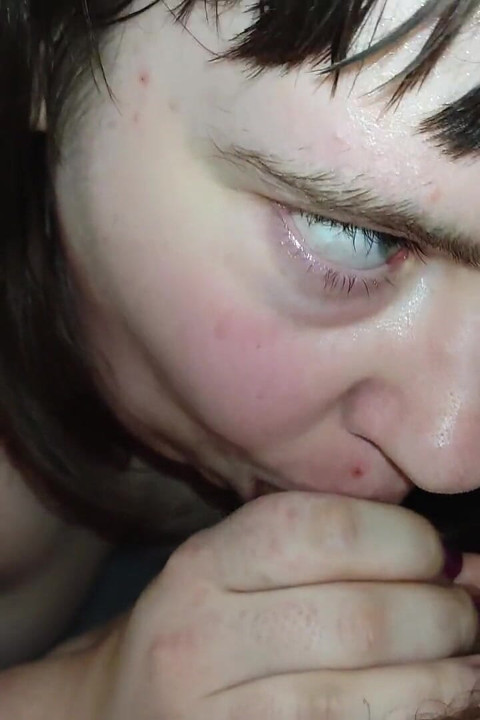 Young Slut Sucks My Cock, I Cum in Her Mouth
