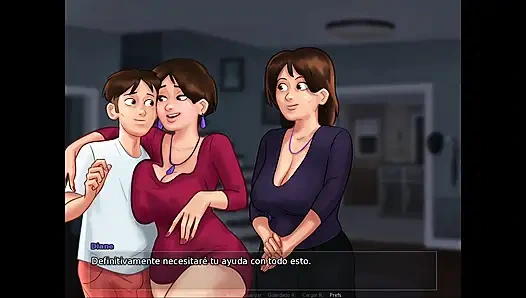 Üvey annemin yatağına giriyorum ve sonunda sevişiyoruz - yaz mevsimi efsanesi