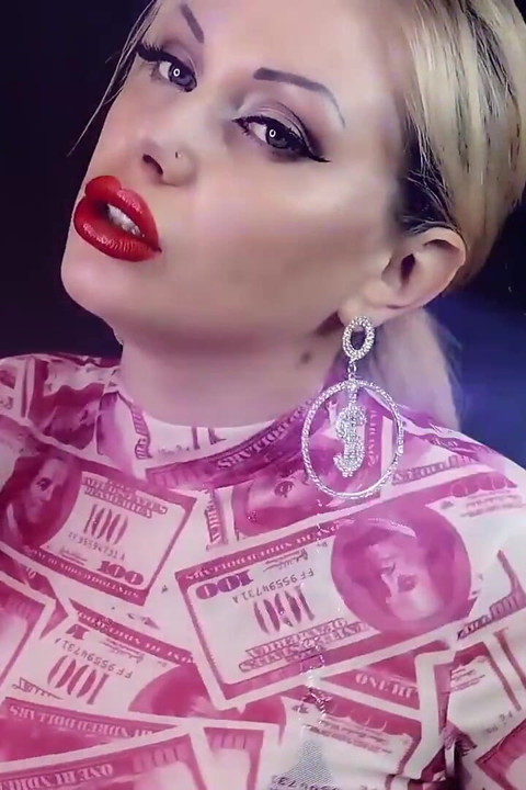 You can not stop masturbating and over my smoking red lips