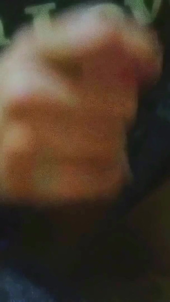 Iconic moment from "My wife massages her coworker's cock during a break"