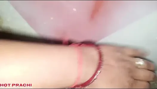 Indian Village Beautiful Hot Bhabhi Boobs Show Clear Hindi Audio, Indian Village Bhabhi fuck in Her Boyfriend