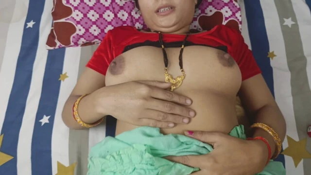 Indian hot bhabhi enjoying very romantic fuck with his husband