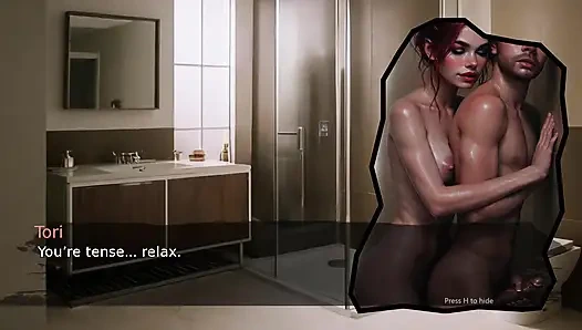 Adik tiriku pengen nyepong kontol abang tirinya di kamar mandi