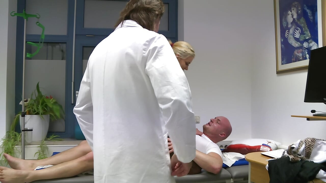 Blonde Patient Gets Wild Gyno Exam Fuck