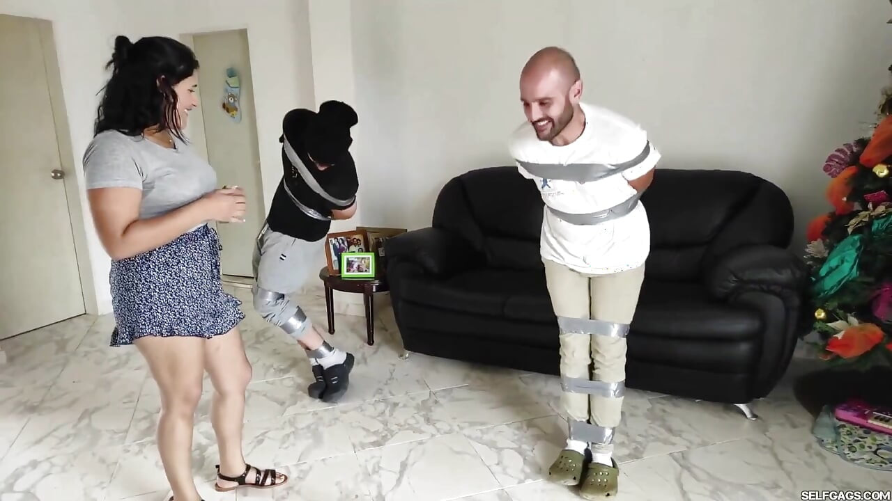 Nina's Double Duct Tape Escape Challenge