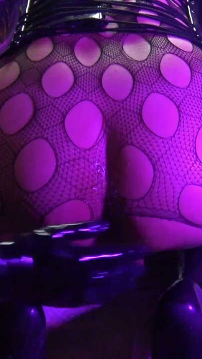 Sissygasm Explosion After Dildo and Latex Fist | Clip 1