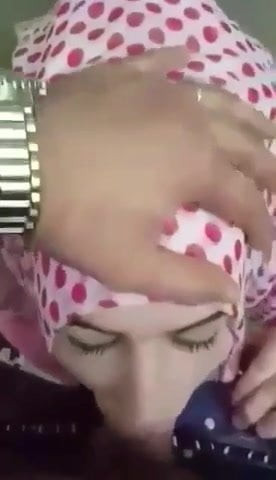 Hijab sucking