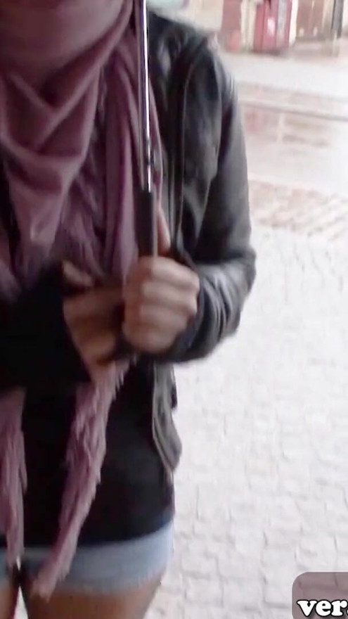Normal German persuaded to have sex movie on the street | Clip 1