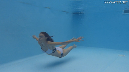 Sesión de piscina con viento Hermione Ganger