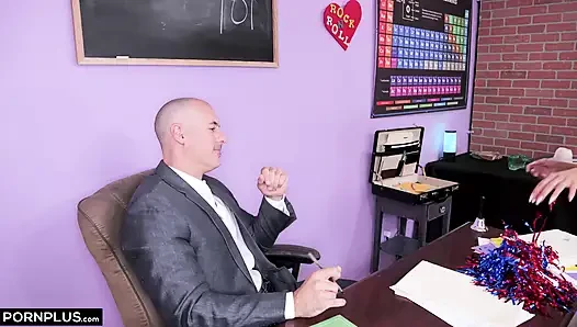Cheer Slut Lets Teacher Uses Her Like A Fuck Doll