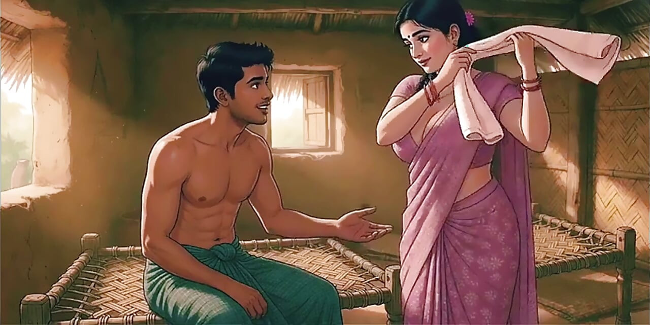 Sedução da Tia da Aldeia, Pornô Desi Animado