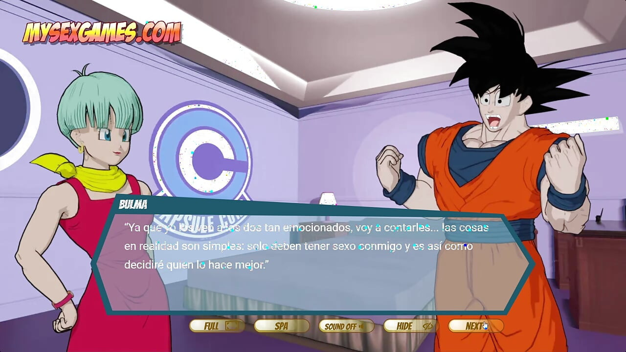 Dragon BallZ Fuck Fusion - Goku und Vegeta wetteifern darum, wer Bulma besser fickt