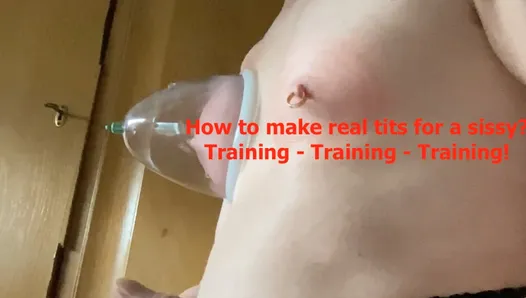 Tits - homemade. Visual material on how to make tits...