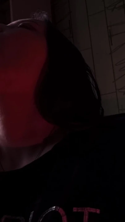 Powerful moment from "Stepdad showed petite stepdaughter what a real male dick is"