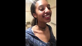 silly ethiopian exposing herself