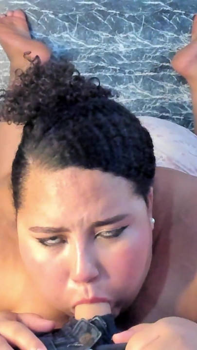I suck a huge cock so big that I cry