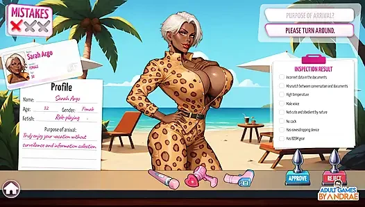 Ep7: Futa Zone: Lewd Control - Gameplay Sarah Argo Di Hari Ke-7