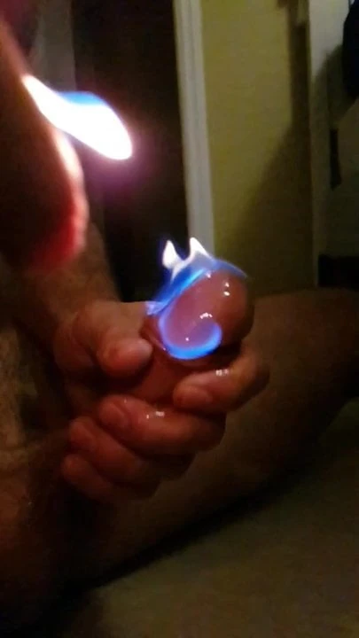 dick on fire