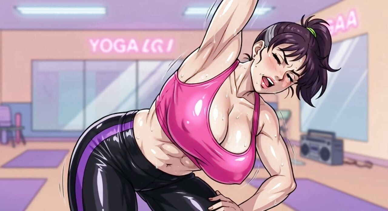 Huge Boobs Yoga
