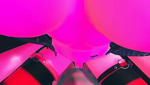 Harley Quinn wird verrückt beim ficken - vollständige animation