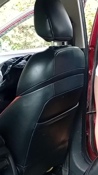 My stepfather fucks me in the car a public risk he didn't care if we got seen | Clip 1