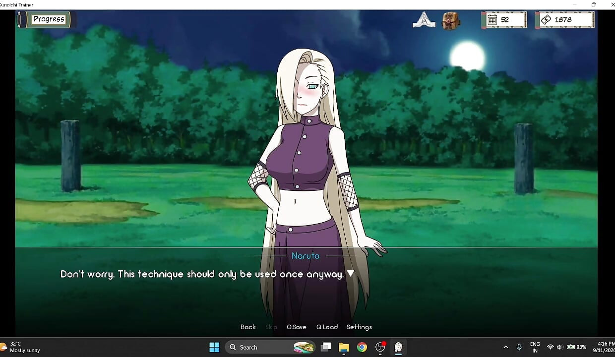 Naruto games Sexy Ino Gameplay showing her desires part 1