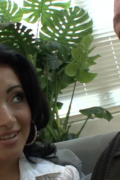 Horny teen wants to mess with daddy's huge cock