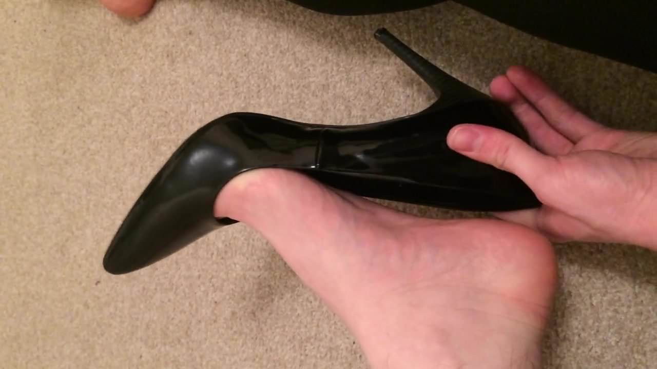 Taking my high heels off