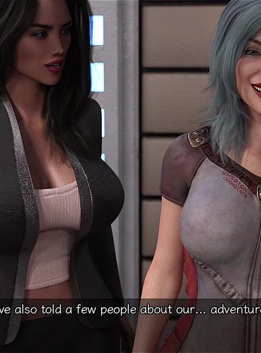 Stranded in Space - Busty Ebony MILF Is Jealous After Fucking Her Friends